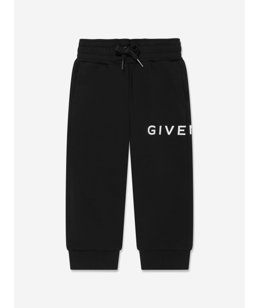 Givenchy Boys Logo Print Joggers in Black Les magasins à Paris