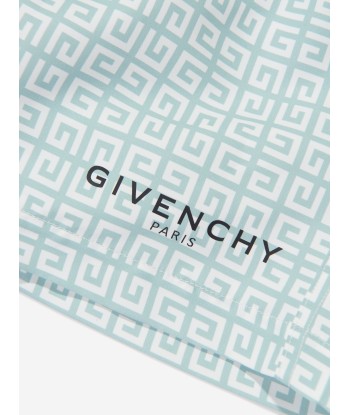 Givenchy Boys 4G Logo Swim Shorts in Blue en ligne