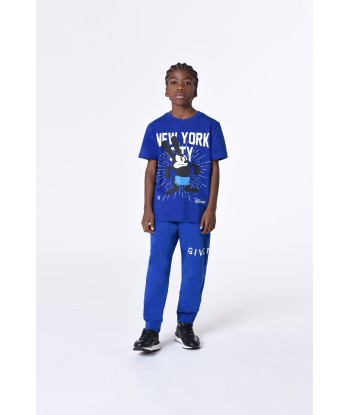 Givenchy Boys Logo Print Joggers in Blue france