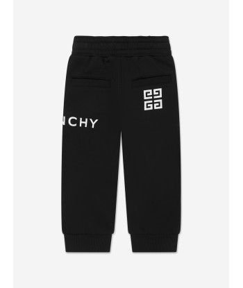 Givenchy Boys Logo Print Joggers in Black Les magasins à Paris