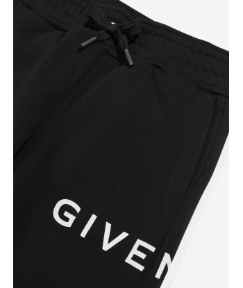 Givenchy Boys Logo Print Joggers in Black Les magasins à Paris