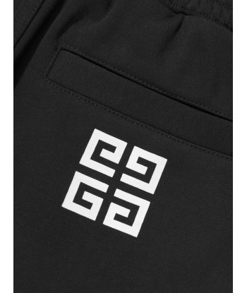 Givenchy Boys Logo Bermuda Shorts in Black commande en ligne