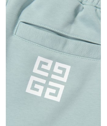 Givenchy Boys Logo Bermuda Shorts in Blue pour bénéficier 