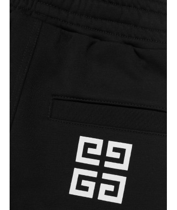 Givenchy Boys Logo Print Joggers in Black Les magasins à Paris