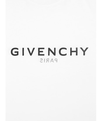 Givenchy Boys Logo T-Shirt in White Découvrez la collection