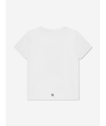 Givenchy Boys Oswald The Lucky Rabbit T-Shirt in White 2024