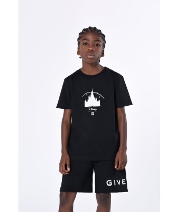 Givenchy Boys Disney Castle T-Shirt in Black shop