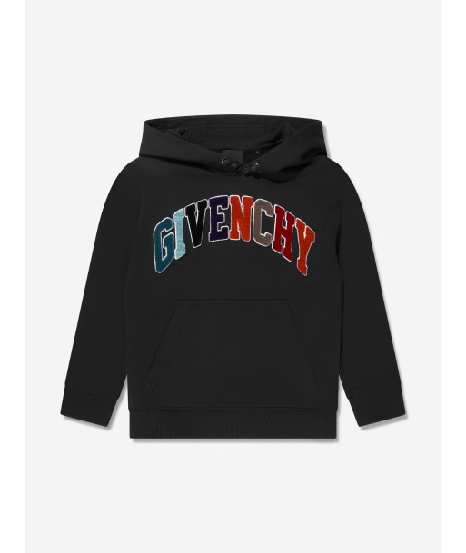 Givenchy Boys Logo Hoodie in Black de votre