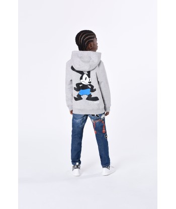 Givenchy Boys Logo Hoodie in Grey de France