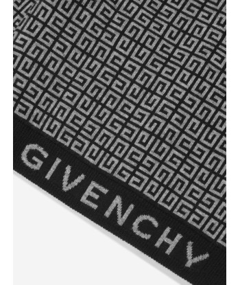 Givenchy Boys Knitted 4G Zip Up Top in Black 2 - 3 jours ouvrés.