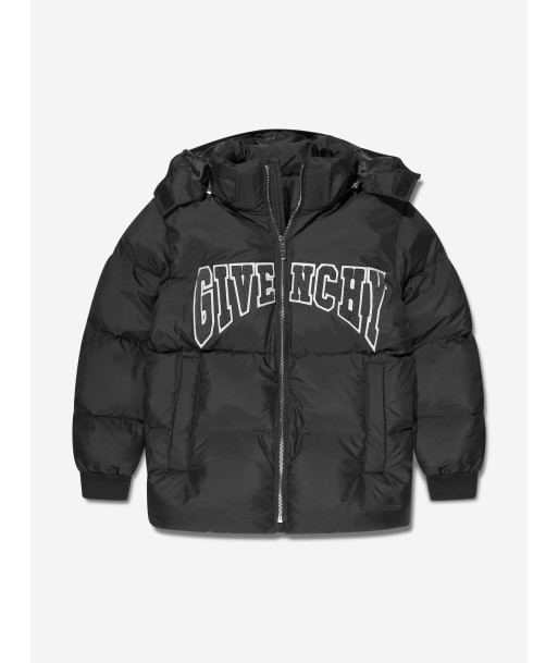 Givenchy Boys Down Padded Puffer Jacket in Black le concept de la Pate a emporter 