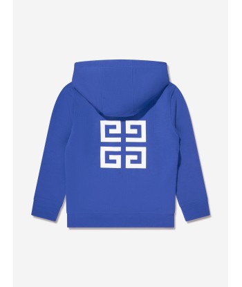 Givenchy Boys Logo Zip Up Top in Blue l'évolution des habitudes 