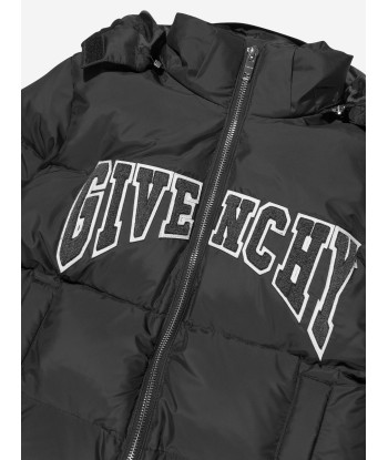 Givenchy Boys Down Padded Puffer Jacket in Black le concept de la Pate a emporter 