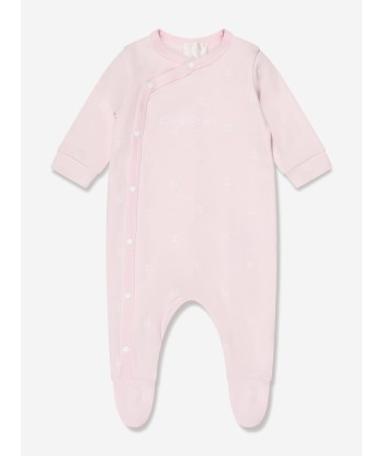 Givenchy Baby Girls 4G Logo Babygrow in Pink de France