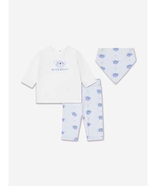 Givenchy Baby Boys 3 Piece Outfit Gift Set in Blue 50% de réduction en Octobre 2024