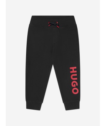 Hugo Boys Logo Joggers in Black acheter