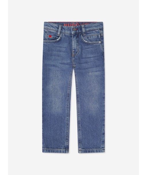 Hugo Boys Regular Fit Jeans in Blue Voir les baskets