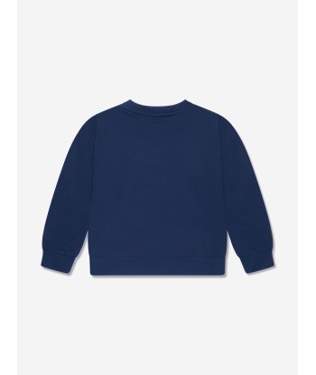 Hugo Boys Logo Sweatshirt in Blue sélection de produits