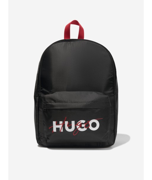 Hugo Kids Logo Backpack in Black Venez découvrir notre 