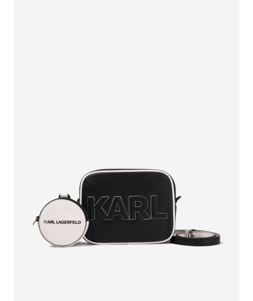 Karl Lagerfeld Girls Shoulder Bag With Wallet in Black de l' environnement