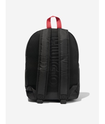 Hugo Kids Logo Backpack in Black Venez découvrir notre 