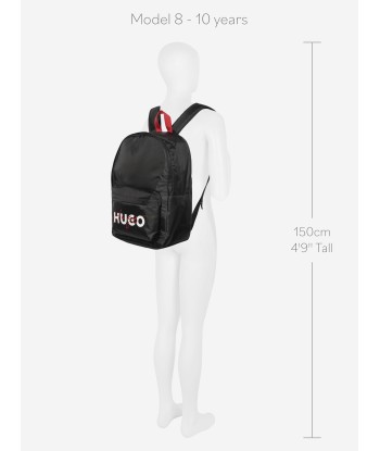 Hugo Kids Logo Backpack in Black Venez découvrir notre 