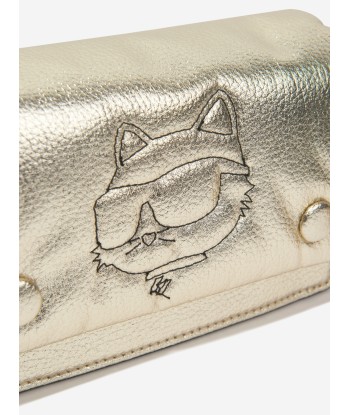 Karl Lagerfeld Girls Choupette Crossbody Bag in Gold sur le site 