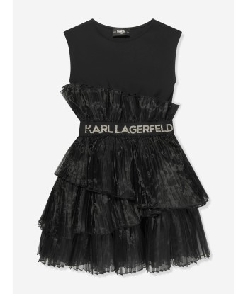 Karl Lagerfeld Girls Tutu Cermony Dress in Black Les magasins à Paris