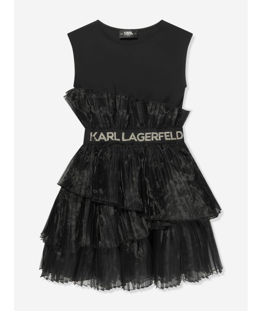 Karl Lagerfeld Girls Tutu Cermony Dress in Black Les magasins à Paris