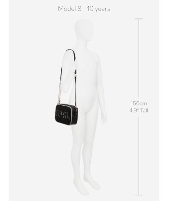 Karl Lagerfeld Girls Shoulder Bag With Wallet in Black de l' environnement