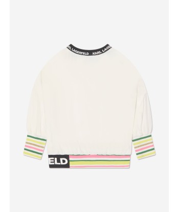 Karl Lagerfeld Girls Choupette Sweat Top in Multicolour la colonne vertébrale