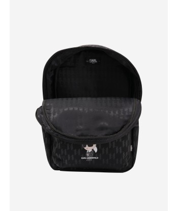 Karl Lagerfeld Boys Karl Backpack in Black Comparez et commandez 