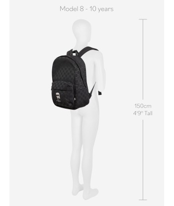 Karl Lagerfeld Boys Karl Backpack in Black Comparez et commandez 