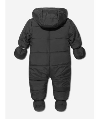 Karl Lagerfeld Baby Boys Karl Ikonik Snowsuit in Black Dans la société mordern