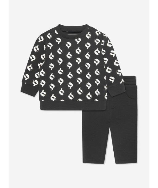 Karl Lagerfeld Baby Boys Karl IkonikTracksuit in Black commande en ligne