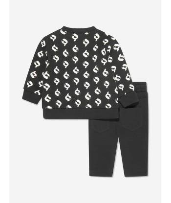 Karl Lagerfeld Baby Boys Karl IkonikTracksuit in Black commande en ligne