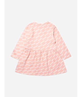 KENZO Baby Girls Logo Sweater Dress in Pink Comparez plus de prix