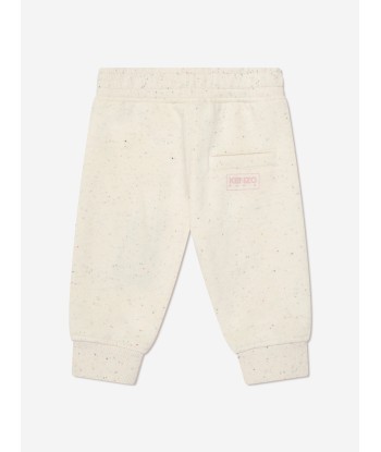 KENZO Baby Girls Logo Joggers in Beige commande en ligne