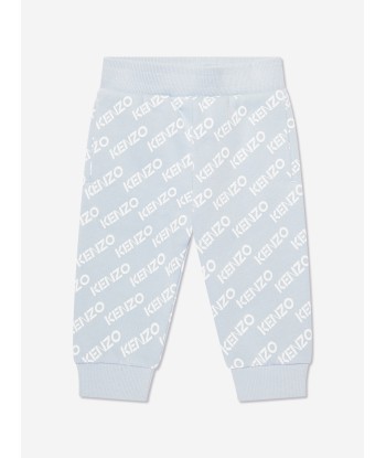 KENZO Baby Boys Logo Joggers in Blue livraison et retour toujours gratuits