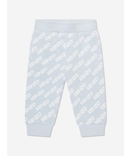 KENZO Baby Boys Logo Joggers in Blue livraison et retour toujours gratuits