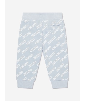 KENZO Baby Boys Logo Joggers in Blue livraison et retour toujours gratuits