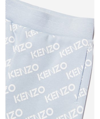 KENZO Baby Boys Logo Joggers in Blue livraison et retour toujours gratuits