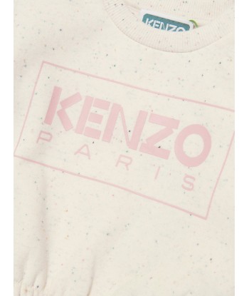 KENZO Baby Girls Logo Sweatshirt in Beige votre restaurant rapide dans 