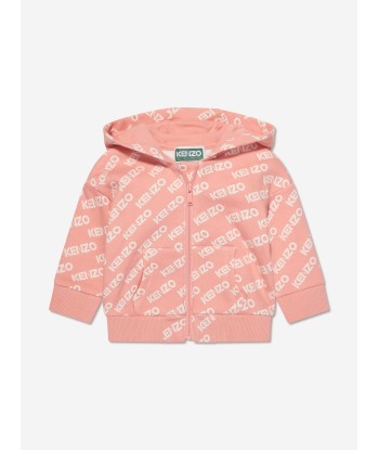 KENZO Baby Girls Logo Tracksuit in Pink Découvrez la collection