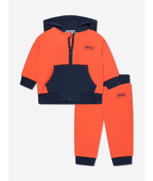 KENZO Baby Boys Logo Tracksuit in Red de l' environnement