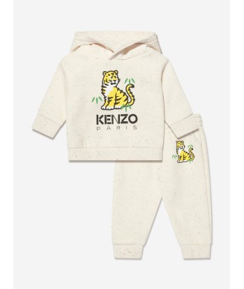 KENZO Baby Kotora Tracksuit in Beige les ctes