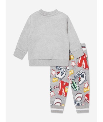 KENZO Baby Boys Tracksuit in Grey 2 - 3 jours ouvrés.