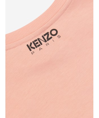 KENZO Girls Kotora Print T-Shirt in Pink vous aussi creer 