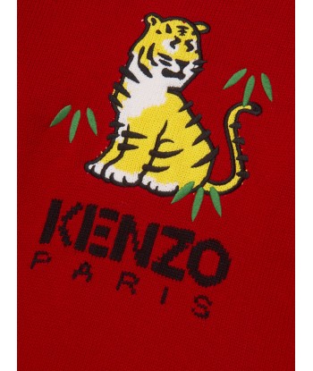 KENZO Girls Knitted Kotora Dress in Red prix pour 