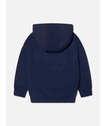 KENZO Girls Logo Hoodie in Navy france